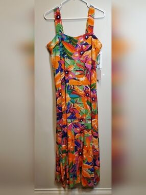 398. NWT - 1.State Floral Maxi Dress